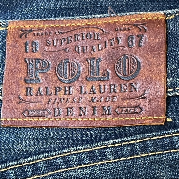 POLO Ralph Lauren Finest Made Denim Men’s Cotton Straight Leg Jeans 32 X… - Picture 11 of 16